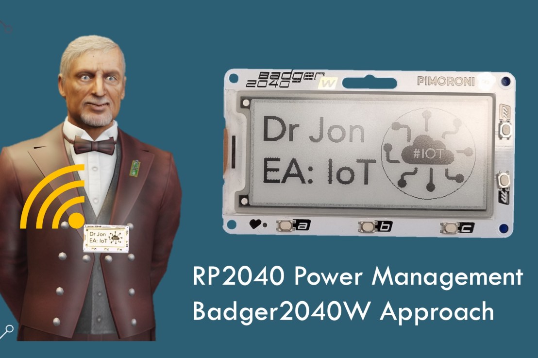 RP2040 Power Management the Badger2040W&nbsp;Approach
